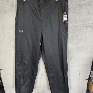 NWT Under Armour Pants Men's XXL Black Storm Team‎ Water Repellent  NWT